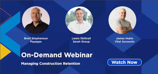 On-Demand Webinar: Managing Construction Retention